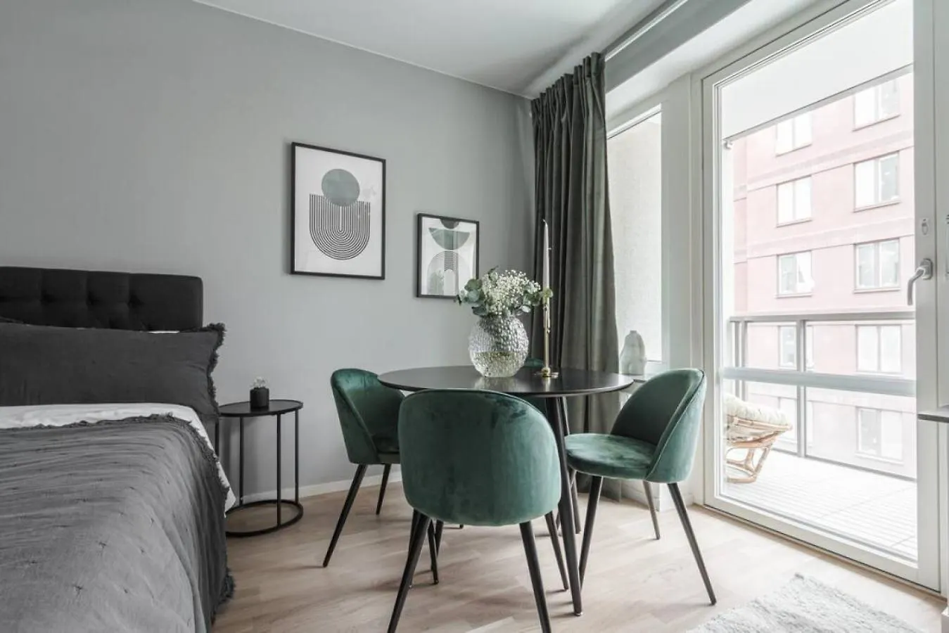 Beautiful And Cozy Studio In A New Building Stockholm Apartment