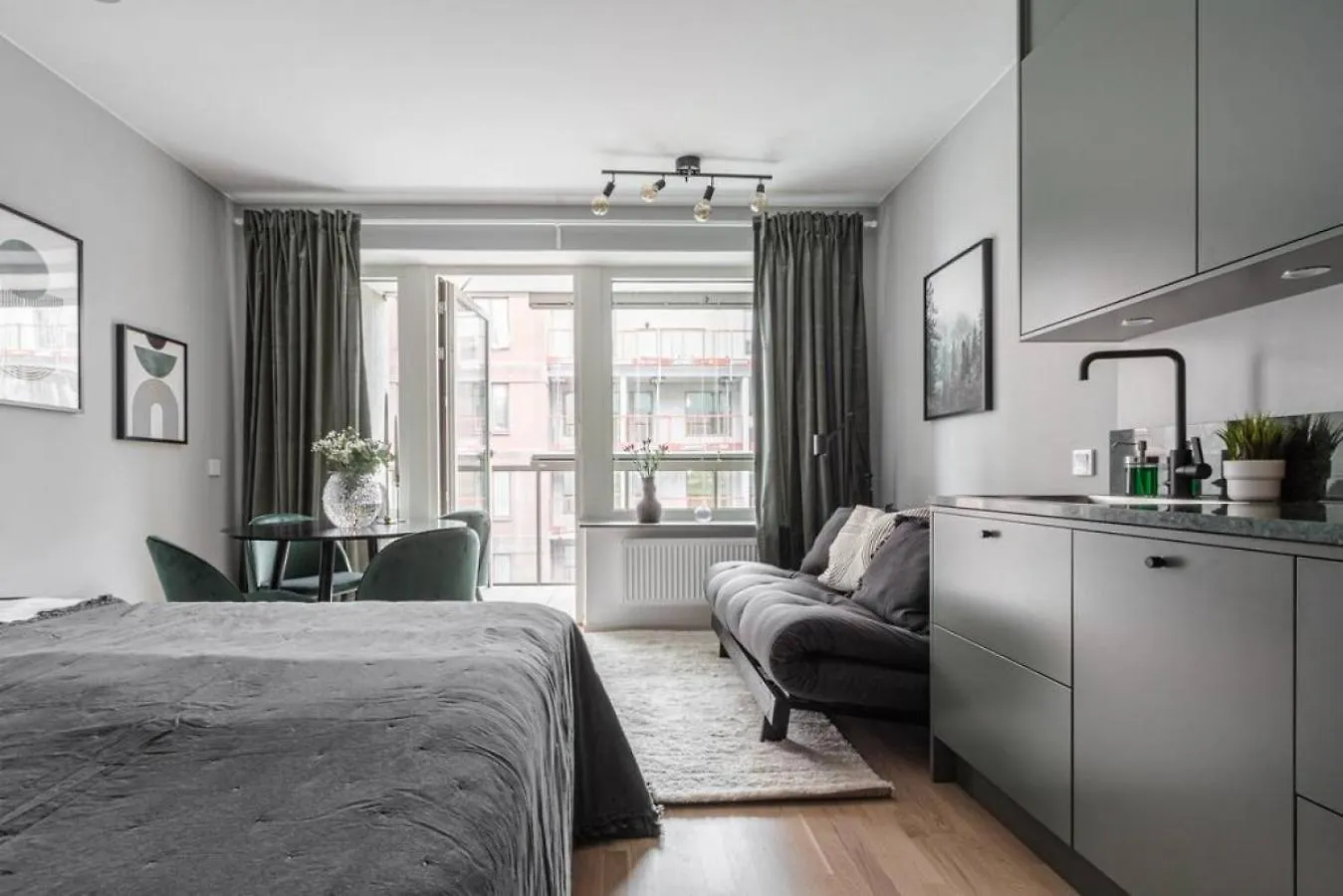 Beautiful And Cozy Studio In A New Building Stockholm Apartment