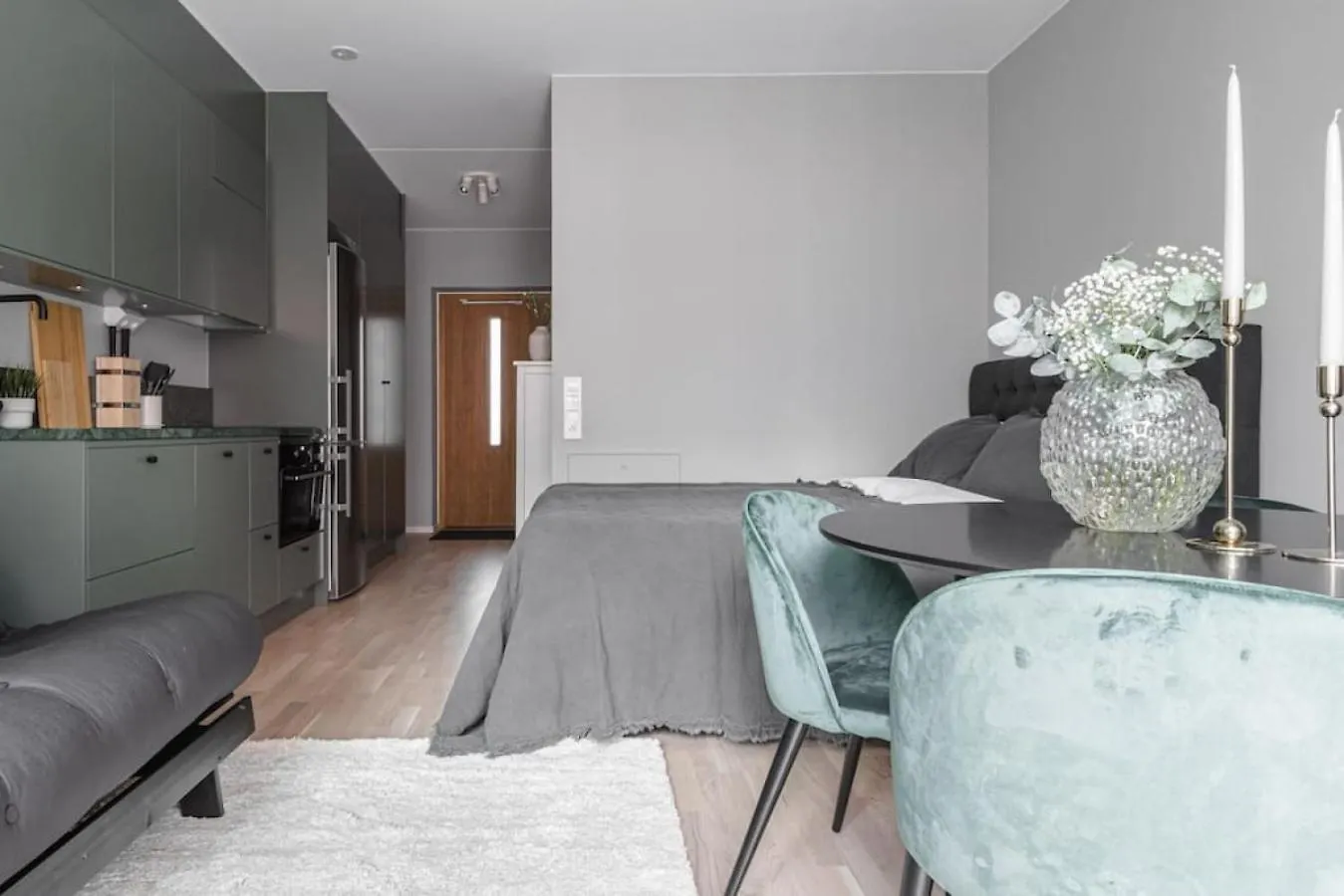 Apartment Beautiful And Cozy Studio In A New Building Stockholm